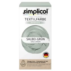 Simplicol barwnik do tkanin intensywny zieleń-szałwi 560g