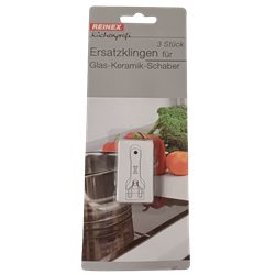 Oro ostrza wymienne do skrobaka do płyt kuchennych 3 sztuki