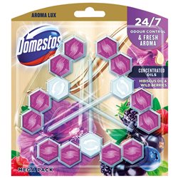 Domestos kostka WC Aroma Lux Hibiscus Oil 3szt