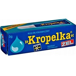 Klej Kropelka w żelu cyjanoakrylowy 3g