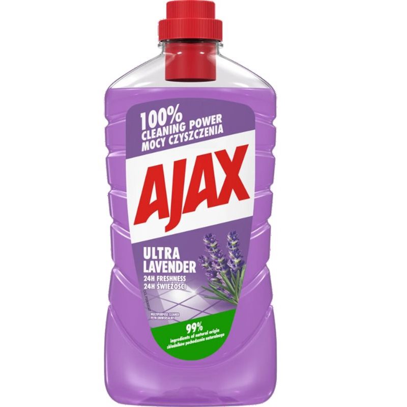 Ajax płyn czyszczący Ultra Lavender 1l