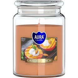 Bispol świeca zapachowa w szkle Grilowana Brzoskwinia SND99-331