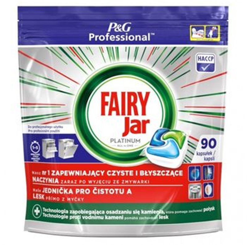 Fairy kapsułki do zmywarki platinum 90 sztuk