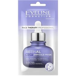 Eveline Face Therapy Professional Ampoule-Mask maska do twarzy Retinal na noc 