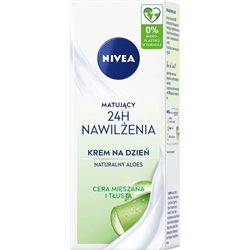 Nivea Krem matujący Dzień 24h nawilżenia 50 ml