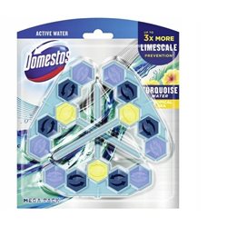 Domestos zawieszki do Wc Blue Water Turquise 3x53g