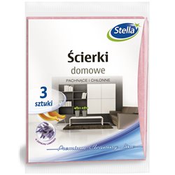 Stella ścierki domowe o zapachu lawendy 3 sztuki