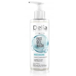 Delia Clean Skin nawilżający żel do mycia twarzy 200ml