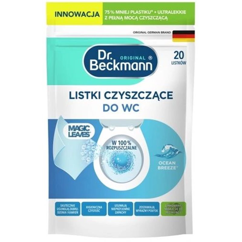 Dr.Beckmann Listki czyszczące do Wc Ocean 20 sztuk