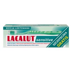 Lacalut Sensitive pasta 75ml + szczoteczka gratis