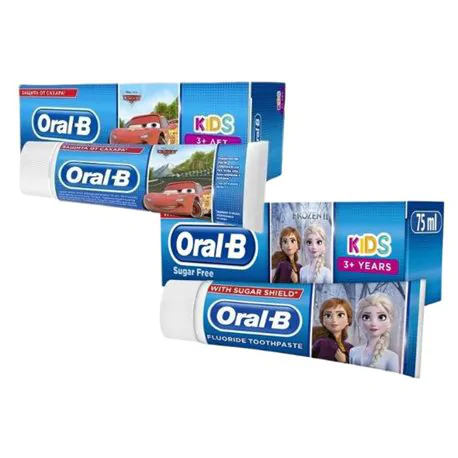 Oral B pasta do zębów dla dzieci 75ml Kids 3+ Frozen Kraina Lodu / Zygzak