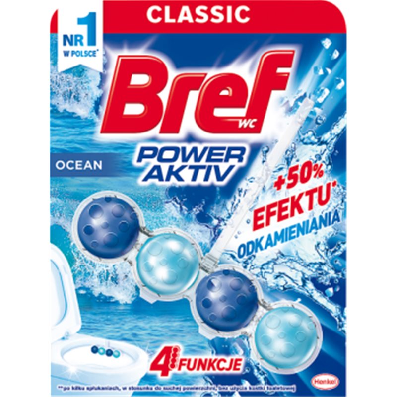 Bref WC Power Aktiv kulki WC Ocean 50 g