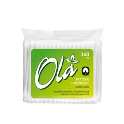 Cleanic patyczki higieniczne Ola folia 160szt