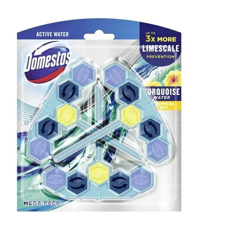 Domestos zawieszki do Wc Blue Water Turquise 3x53g