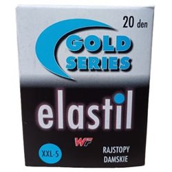 Rajstopy Elastil 5 XXL czarne