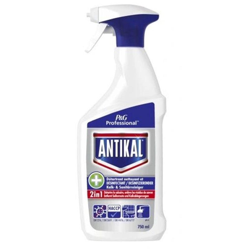 Antikal Spray środek do usuwania kamienia z kabin prysznicowych 750ml