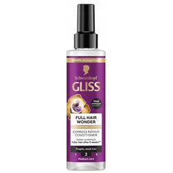 Gliss ekspresowa kuracja do włosów odżywka Full Hair Wonder 200ml