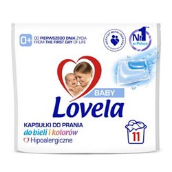 Lovela Baby kapsułki do prania uniwersalne 11 szt