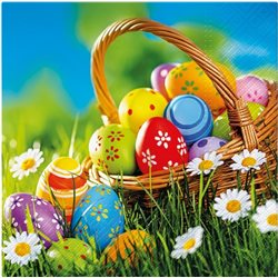 Paw serwetki wielkanocny piknik 33x33cm