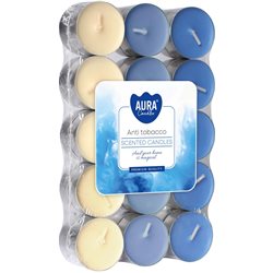 Bispol podgrzewacze zapachowe tealight 30 SZT ANTYTABAK
