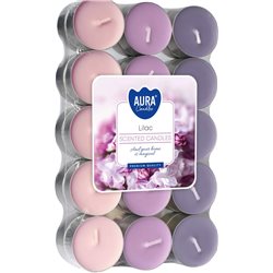 Bispol podgrzewacze zapachowe tealight 30 SZT BEZ P15-30-38