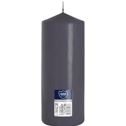 Bispol świeca walec sw80/200-070 szara