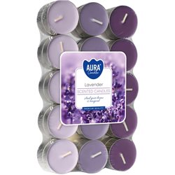 Bispol podgrzewacz tealight zapachowy 30 sztuk p15-30-79 Lawenda