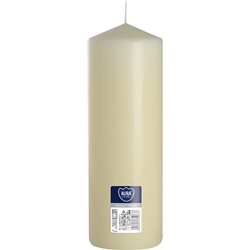 Bispol świeca walec sw80/250 ecru