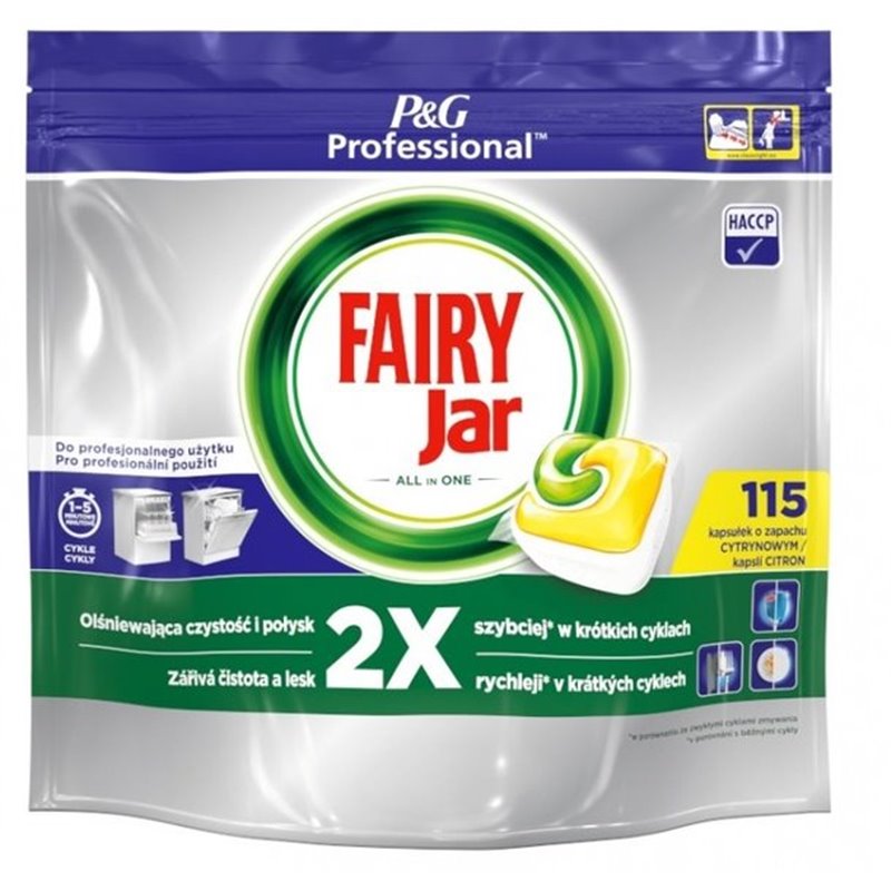 Fairy kapsułki do zmywarki Orginal Lemon 115szt Fairy kapsułki do zmywarki Orginal Lemon 115szt