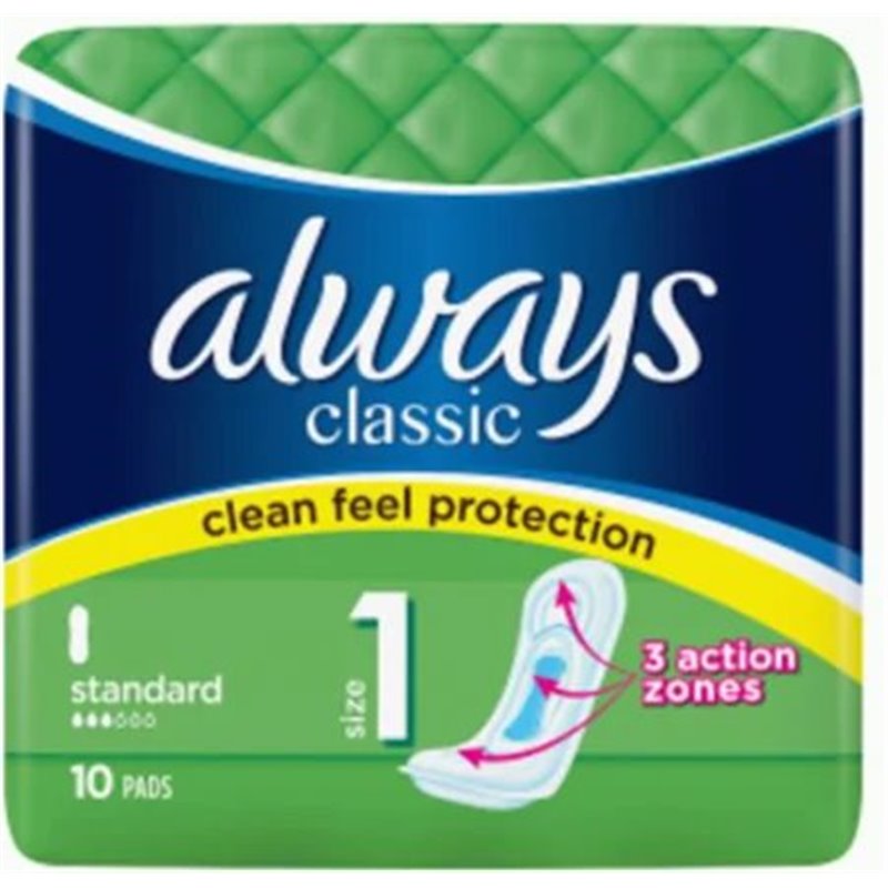 Always podpaski klasyczne normal 10szt Always podpaski klasyczne normal 10szt