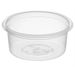 Gastronomiczny pojemnik okrągły na dressing 50ml 100szt