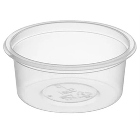 Gastronomiczny pojemnik okrągły na dressing 50ml 100szt