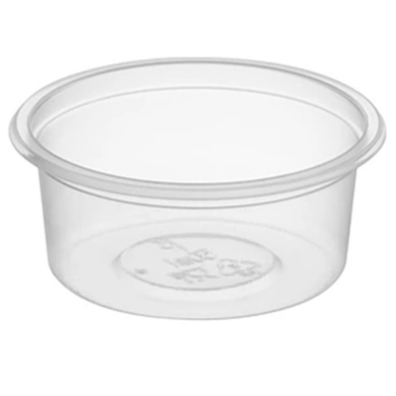 Gastronomiczny pojemnik okrągły na dressing 50ml 100szt Gastronomiczny pojemnik okrągły na dressing 50ml 100szt