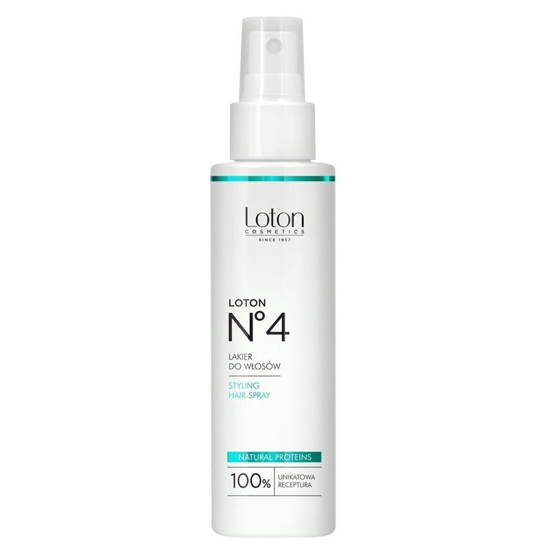 Loton 4 Lakier włosów 125 ml z pompką Loton 4 Lakier włosów 125 ml z pompką
