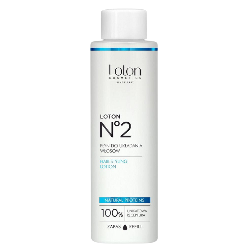 Loton 2 Płyn do układania włosów Care & Styling zapas 125 ml Loton 2 Płyn do układania włosów Care & Styling zapas 125 ml