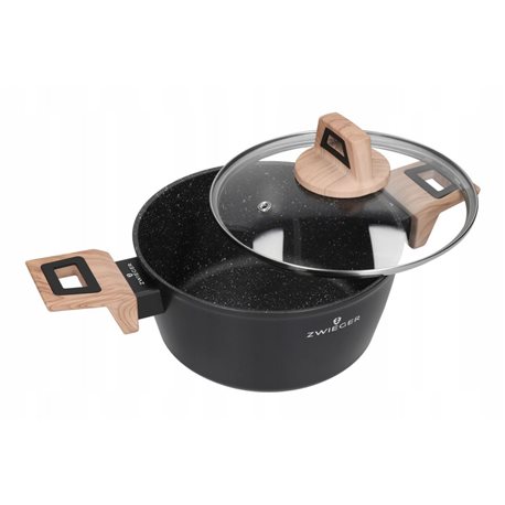 Zwieger Lavena – Garnek 20 cm ze Stali Nierdzewnej z Pokrywką