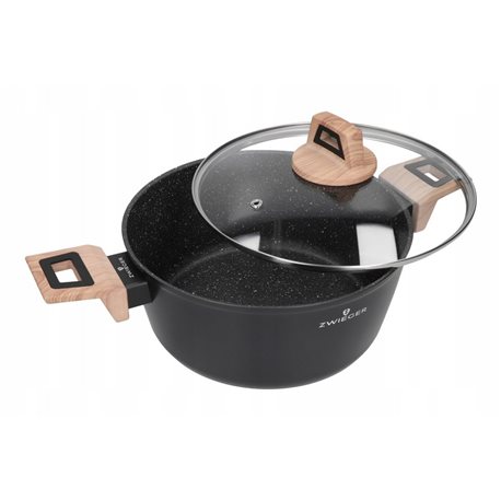 Zwieger Lavena – Garnek 24 cm ze Stali Nierdzewnej z Pokrywką