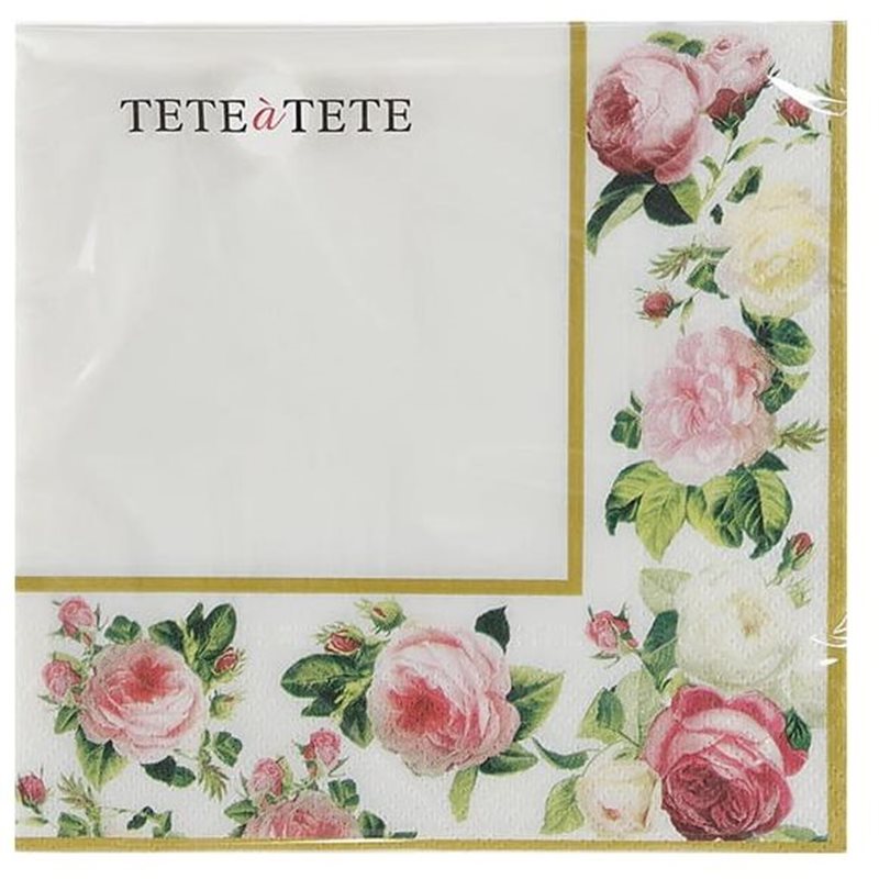 PAW serwetki TaT rosy frame gold TL318009 PAW serwetki TaT rosy frame gold TL318009