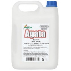 Agata pasta do drewna i kamienia samopołyskowa Ara 5l