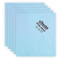 Vileda Professional Ścierka PvaMicro niebieska - do profesjonalnego czyszczenia 5 szt