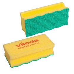 Vileda Professional Pur Active żółty – zmywak do trudnych zabrudzeń 10szt