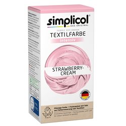 Simplicol barwnik do tkanin intensywny krem truskawkowy 560g