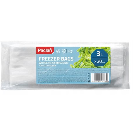 Cedo Paclan woreczki na mrożonki 3L 20 sztuk