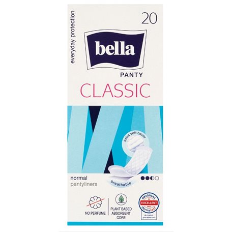 Bella Panty Classic Wkładki higieniczne 20 sztuk