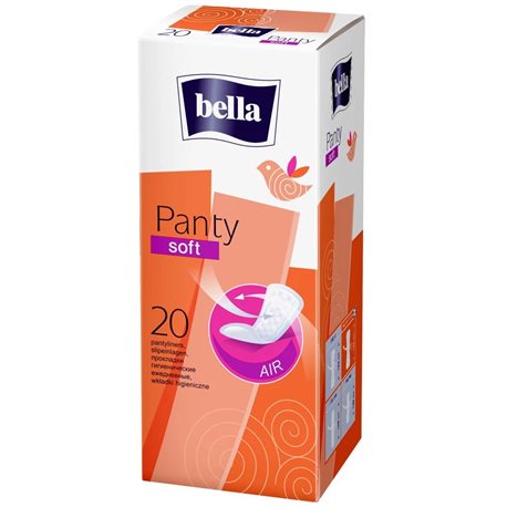 Wkładki higieniczne Bella Panty Soft 20szt