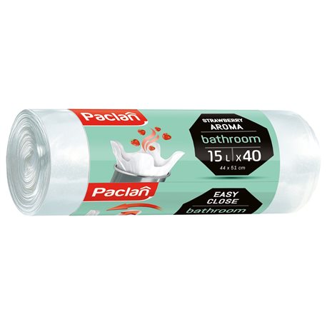 Worki na śmieci Paclan łazienkowe 15 L 40 sztuk