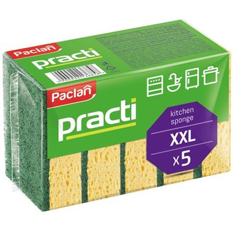 Paclan Practi zmywak do naczyń 5 szt