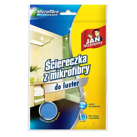 Jan Niezbędny Ściereczka z mikrofibry do luster N