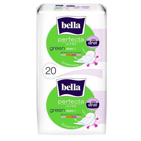 Bella Perfecta Ultra Green Podpaski higieniczne 20 sztuk