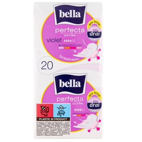 Bella Perfecta Ultra Violet Podpaski higieniczne 20 sztuk